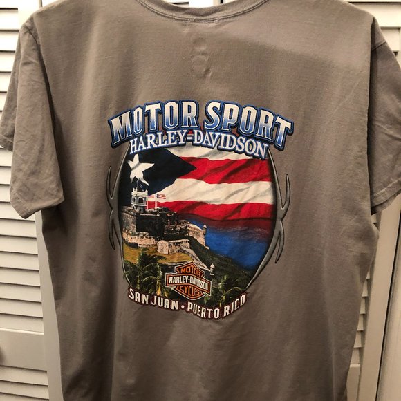 Men Harley Davidson San Juan Puerto Rico TS, 2XG - Picture 6 of 9